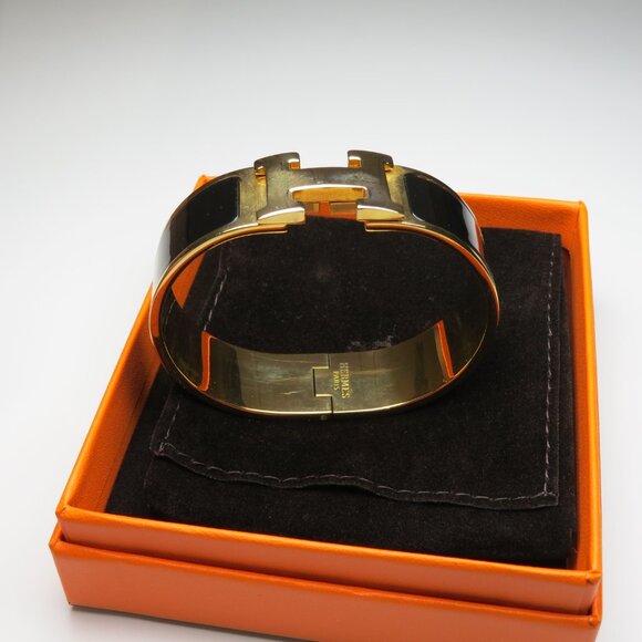 Authentic Hermes Clic H  Bracelet - Picture 2 of 7